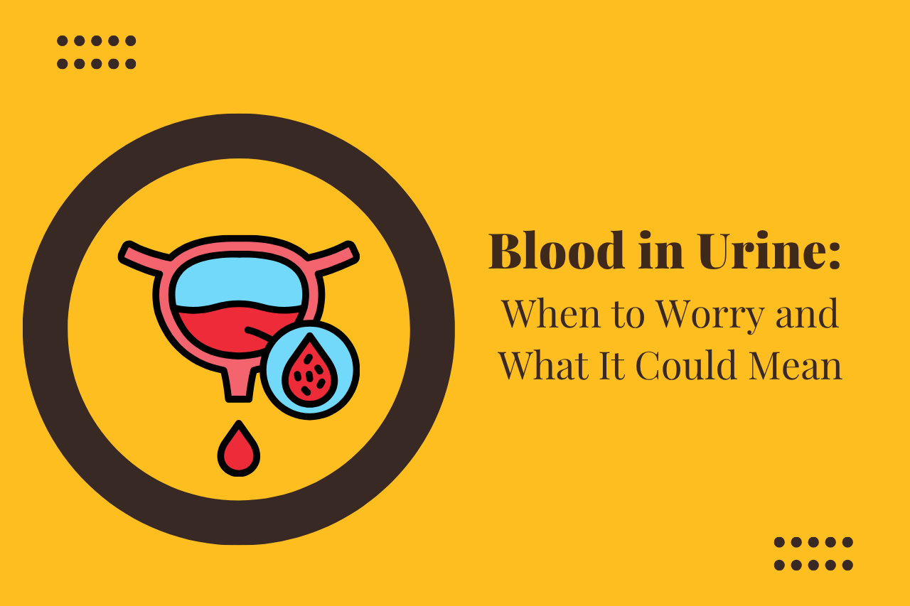 Blood in Urine: When to Worry and What It Could Mean