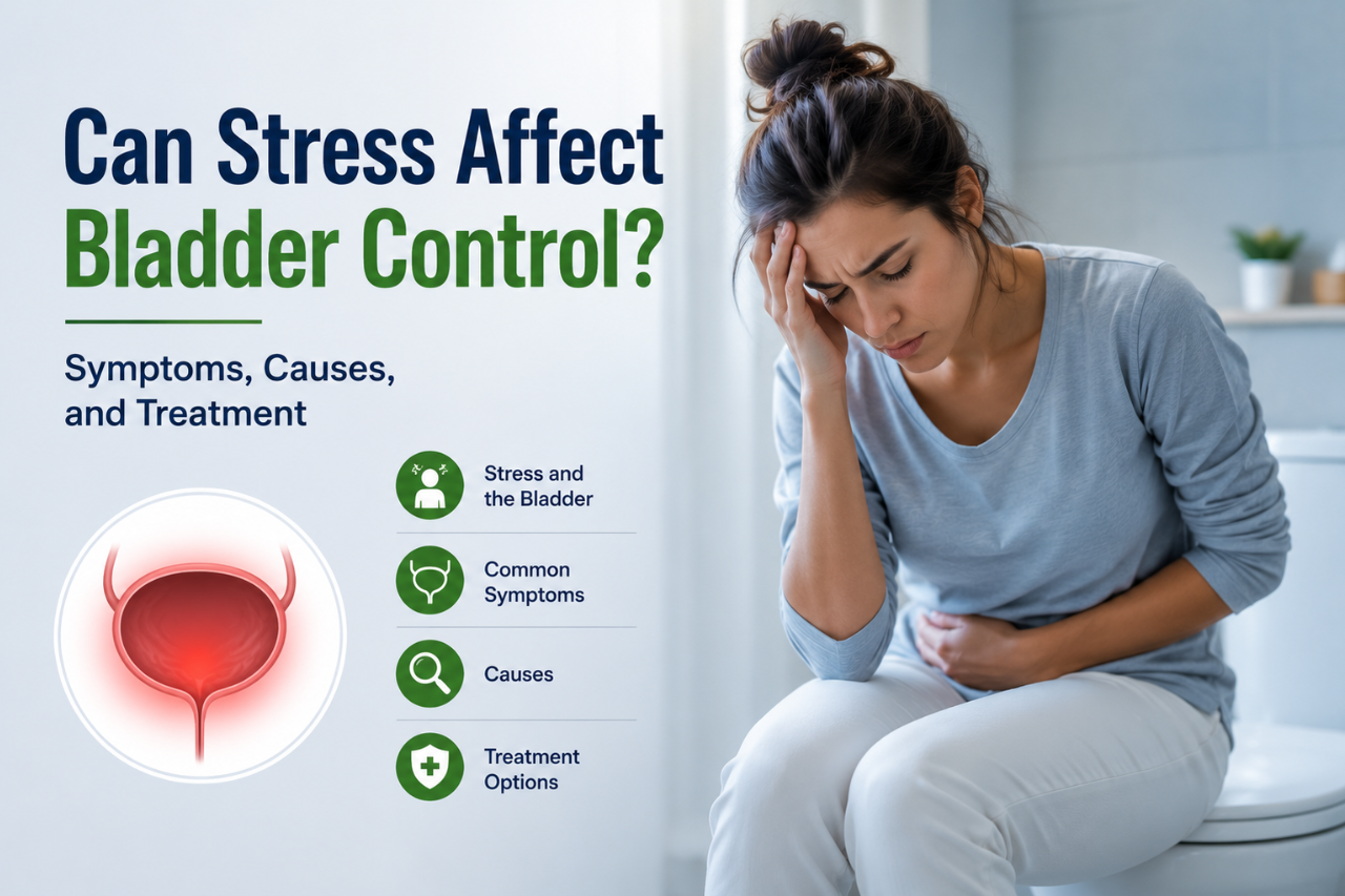 Can Stress Affect Bladder Control? Symptoms, Causes, and Treatment