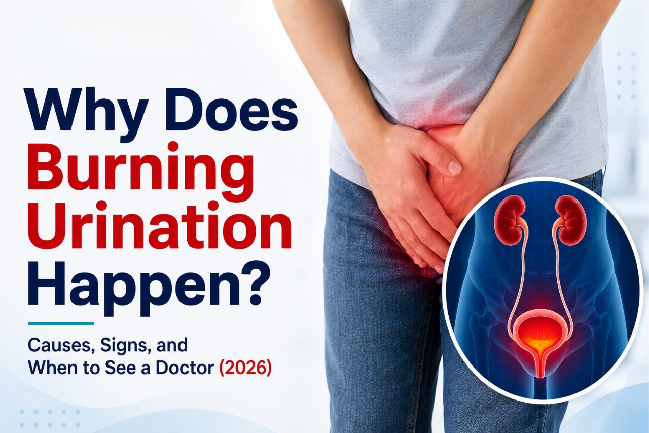 Why Does Burning Urination Happen? Causes, Signs, and When to See a Doctor (2026)