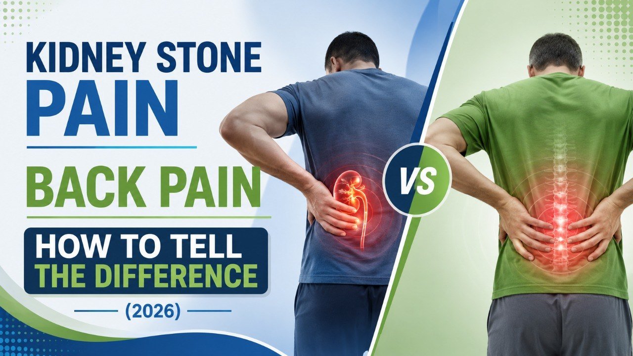 Kidney Stone Pain vs Back Pain: How to Tell the Difference (2026)